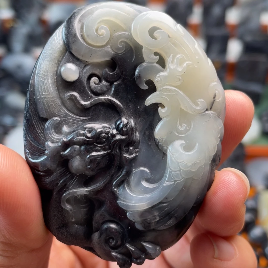 和田玉把件未镶嵌