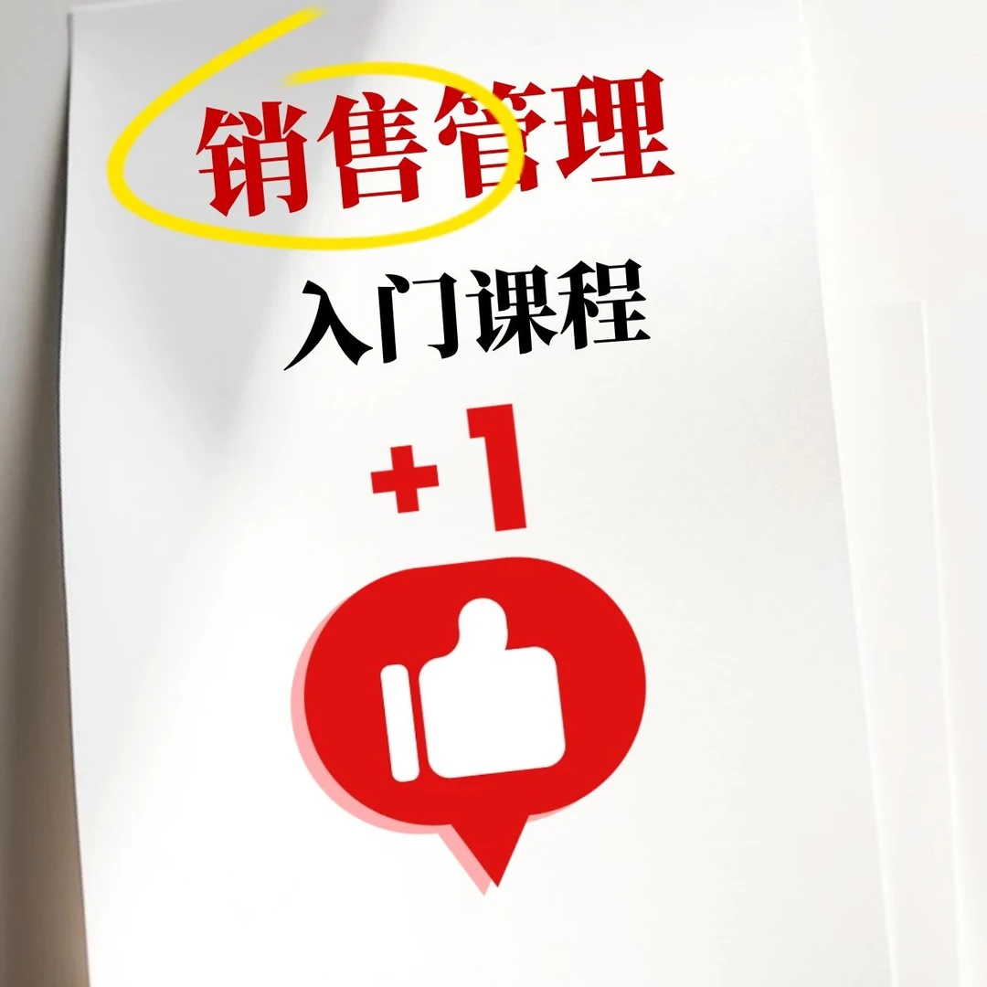 销售管理入门课：销售管理者10项入门技能修炼