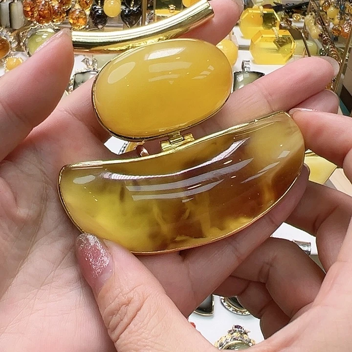 琥珀未镶嵌珠宝奇石