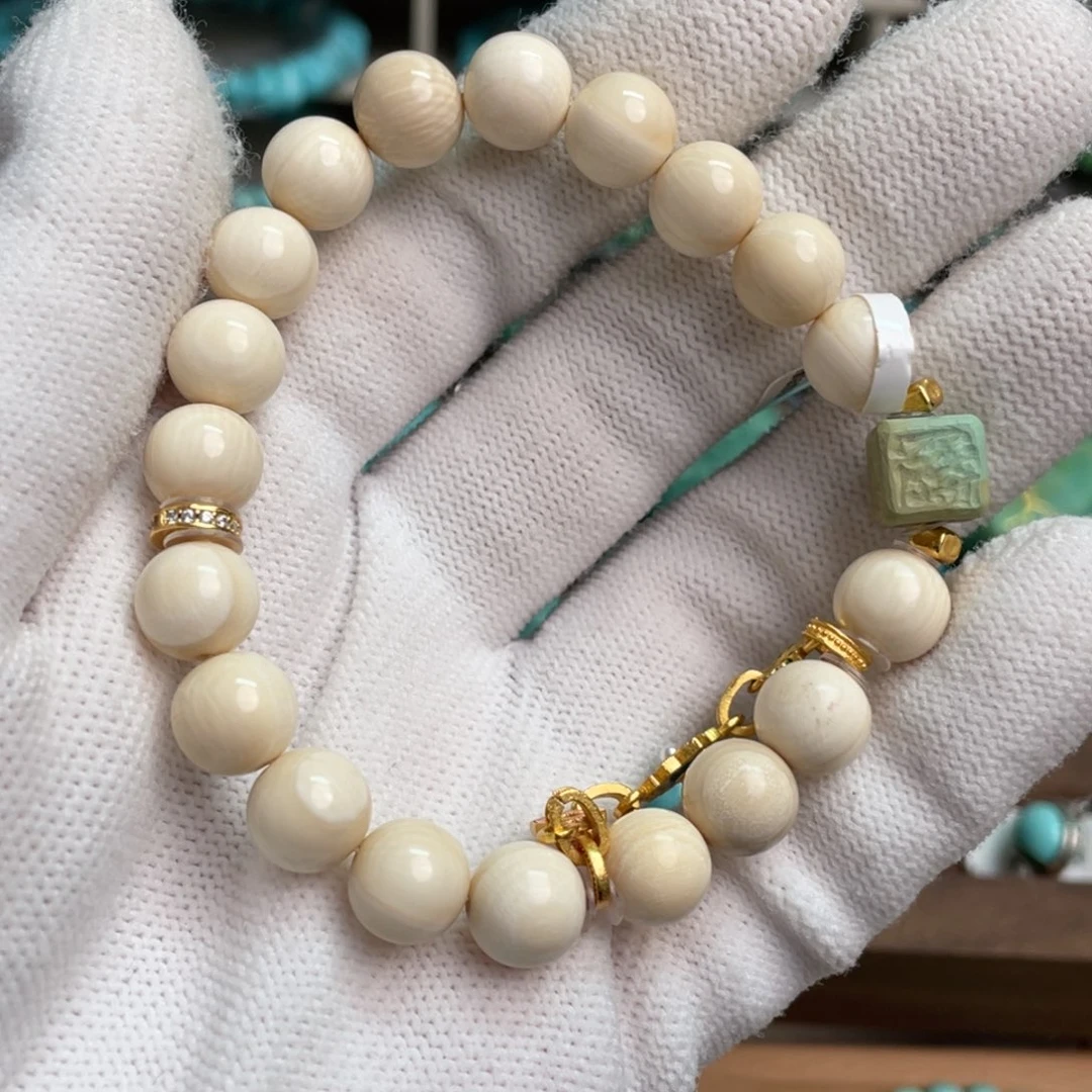 绿松石未镶嵌许你清风单圈