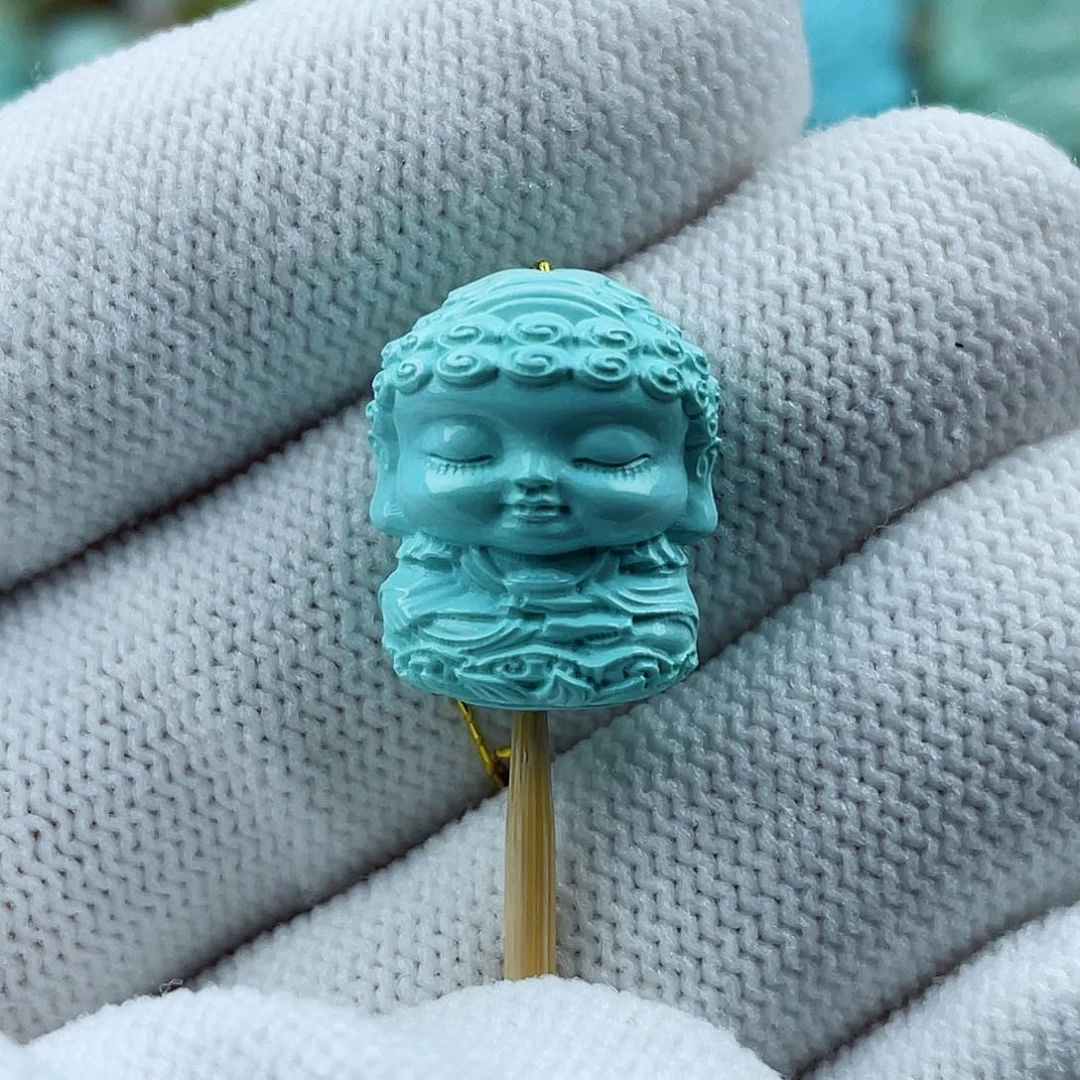 未镶嵌绿松石珠宝奇石