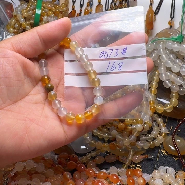 玛瑙/玉髓颈饰未镶嵌0073