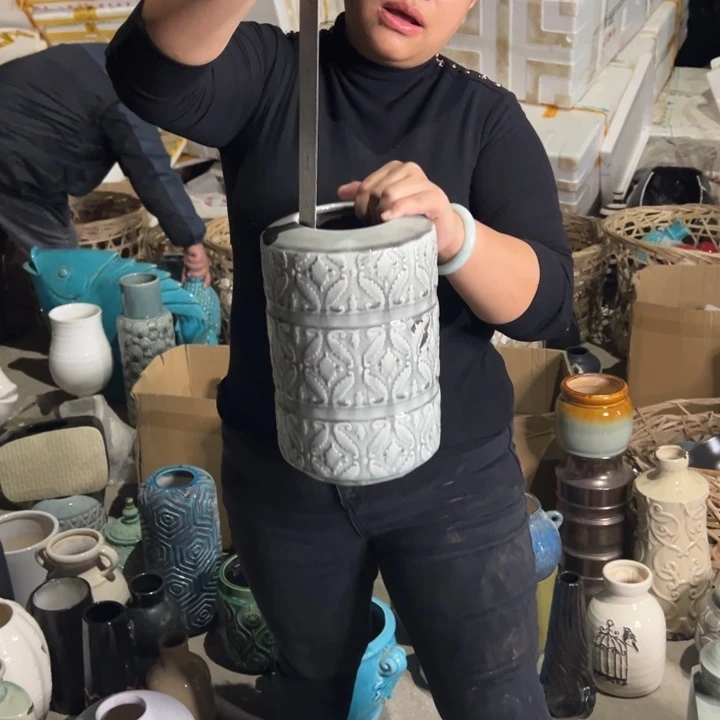 瓶高度25厘米口径9厘米微瑕捡漏