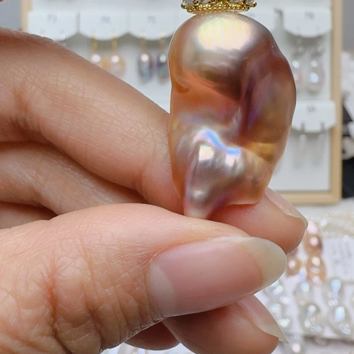 淡水珍珠未镶嵌颈饰