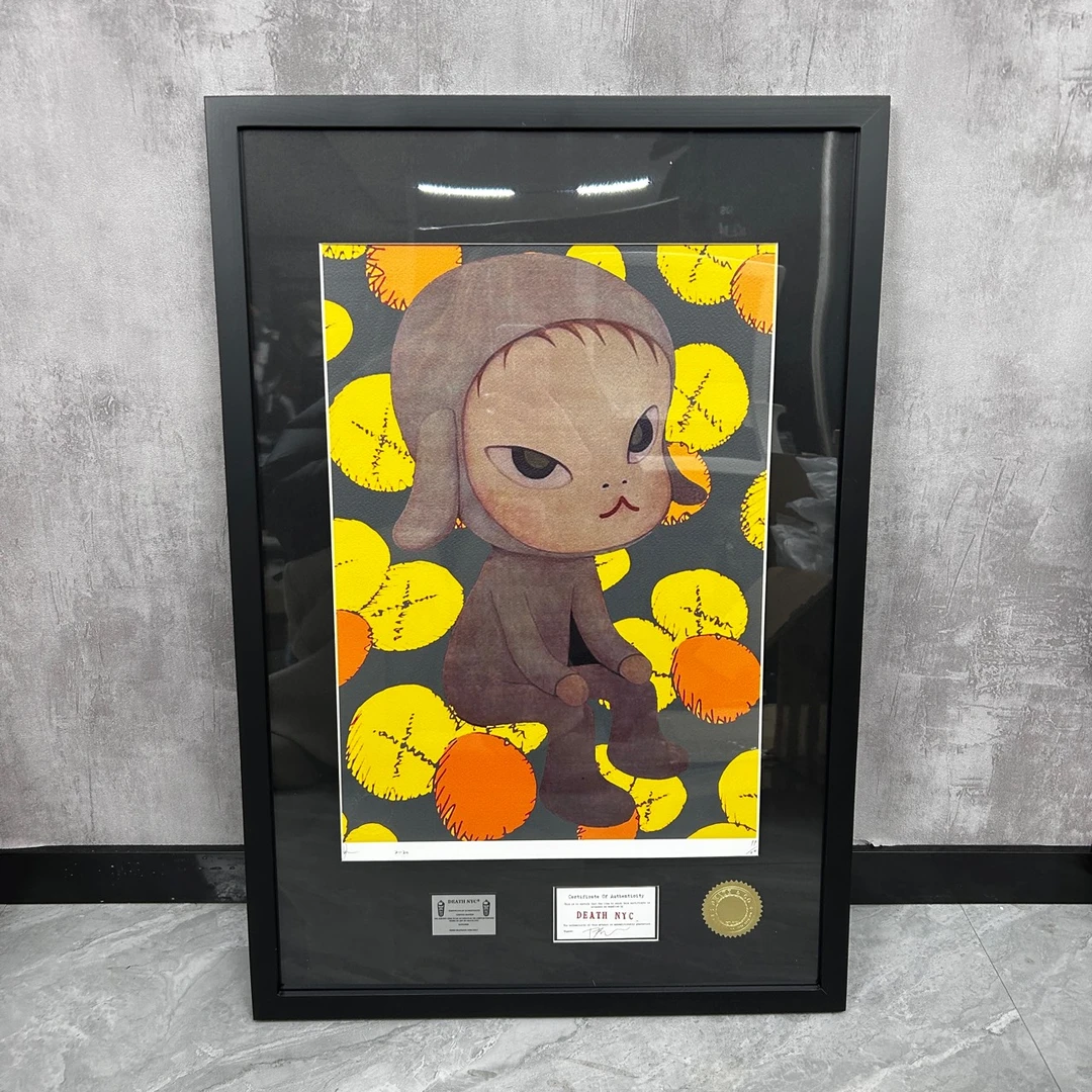 全新未使用 Dickies Death Nyc奈良美智 潮流版画 91/100