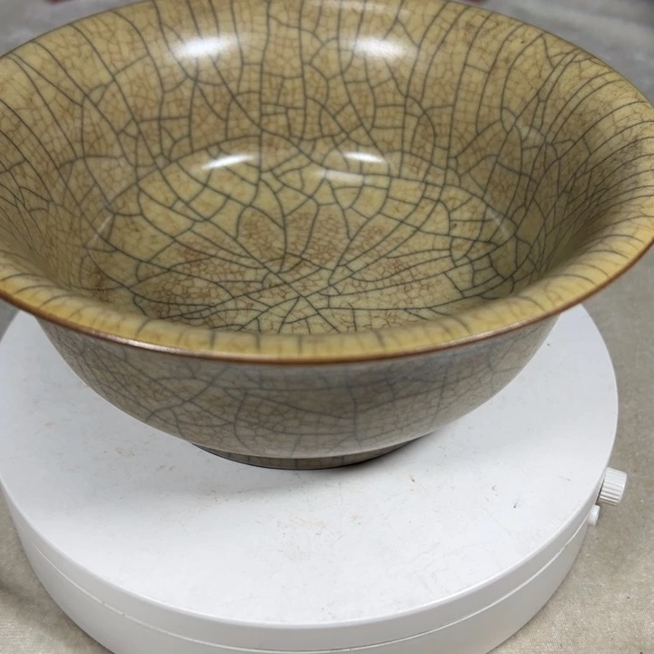 摆件陶劉*駿哥窑大碗纯手工制作