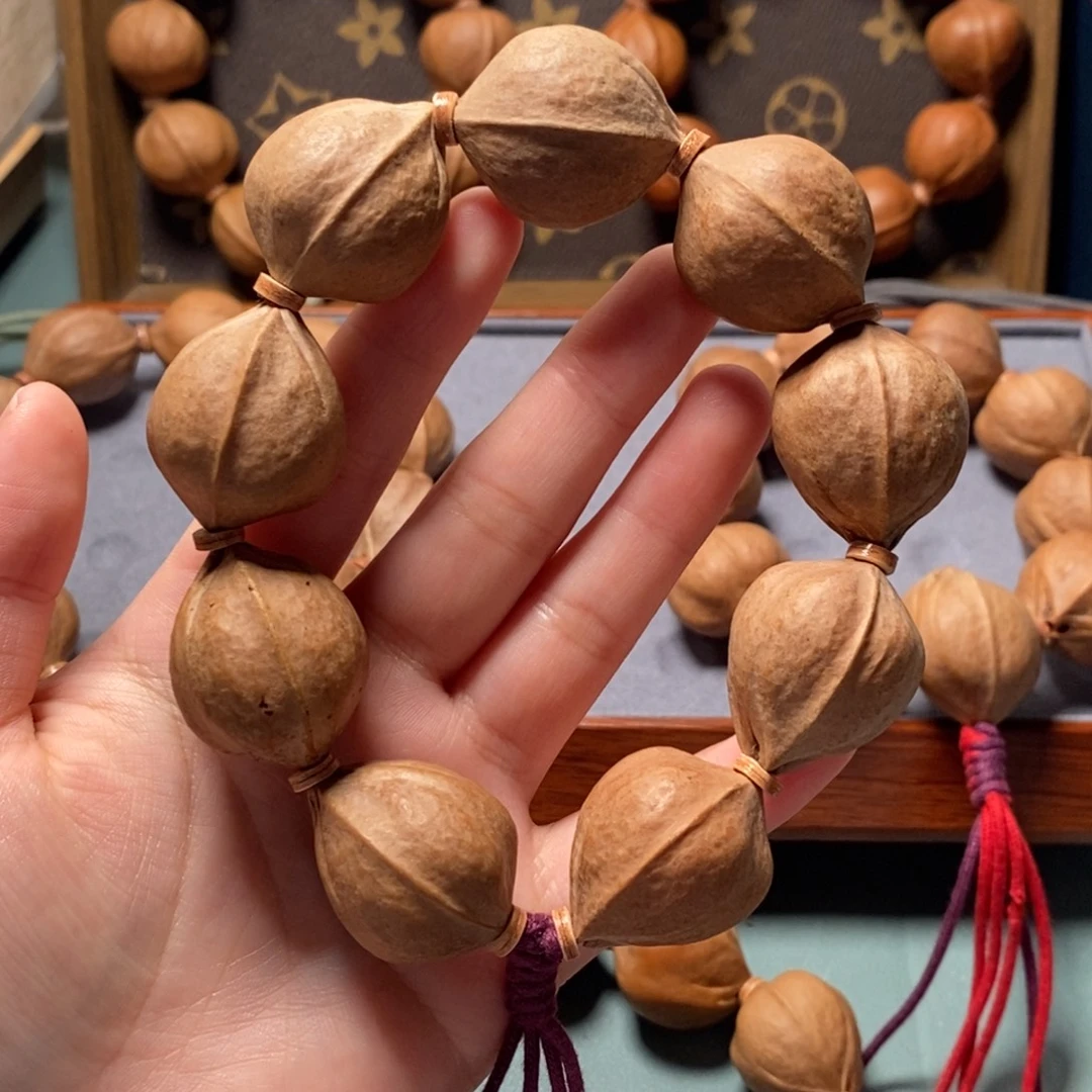 橄榄核手串/手链2328梅林铁三花橄榄核