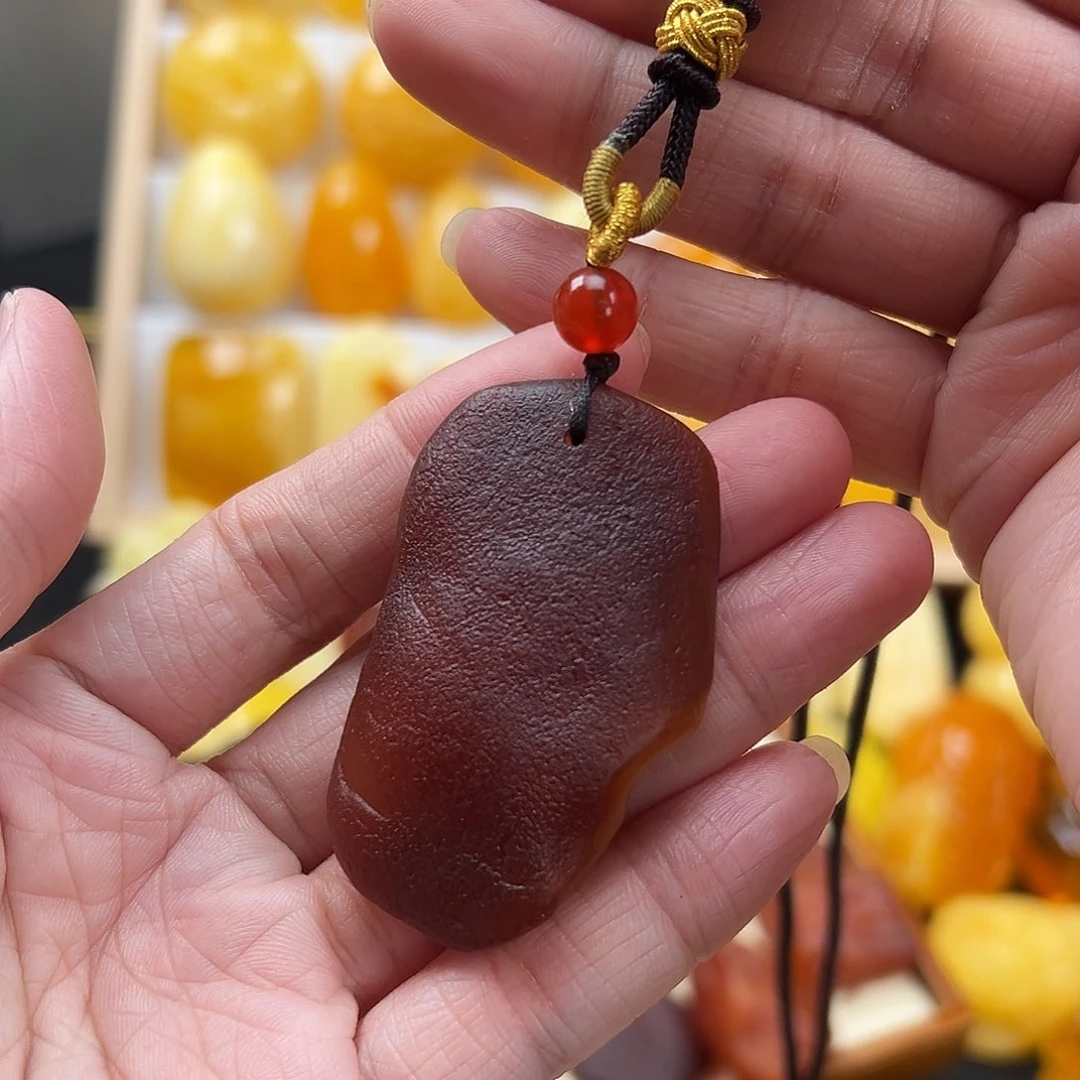 蜜蜡颈饰未镶嵌蜜蜡