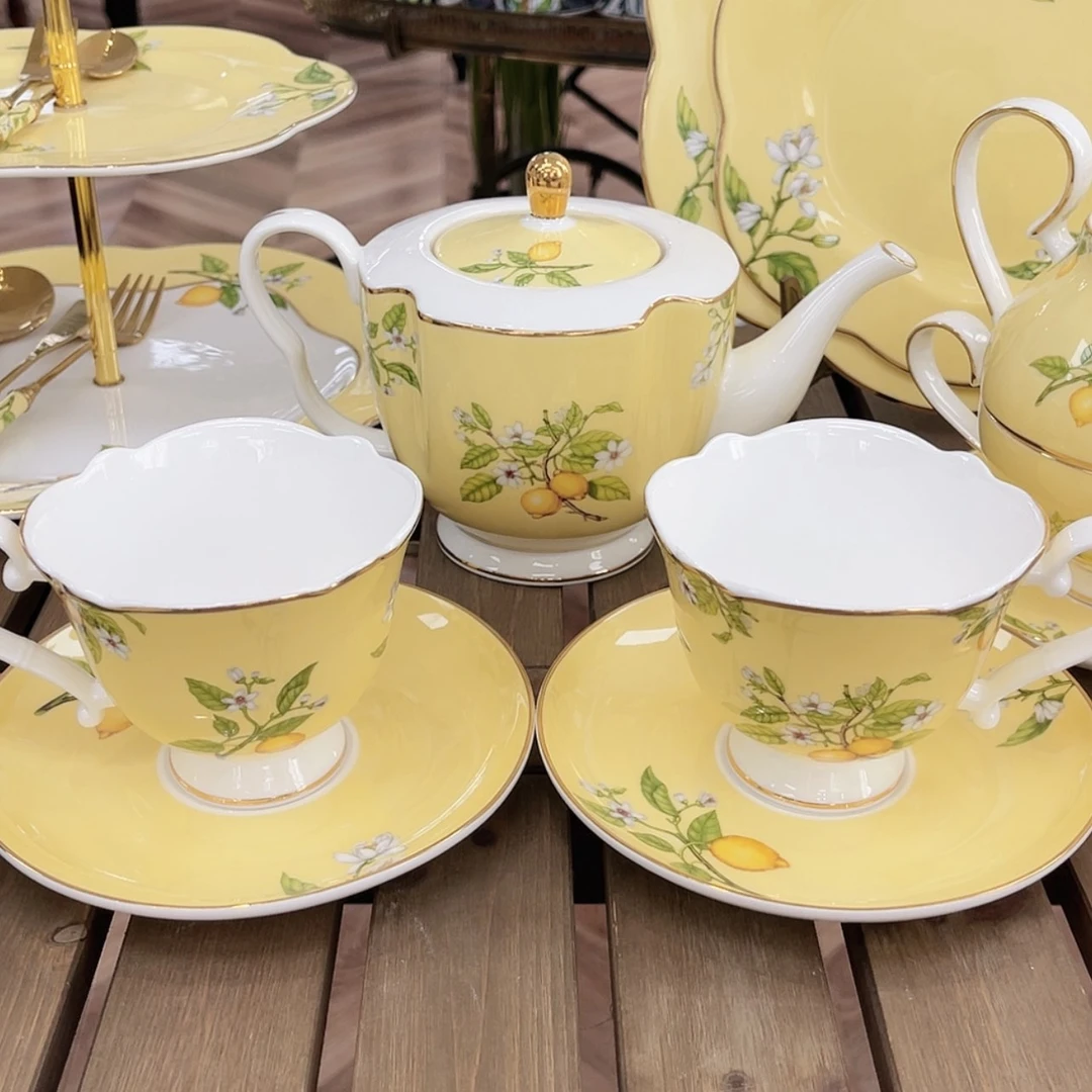 【闪购商品】瓷片一壶2杯碟————————-