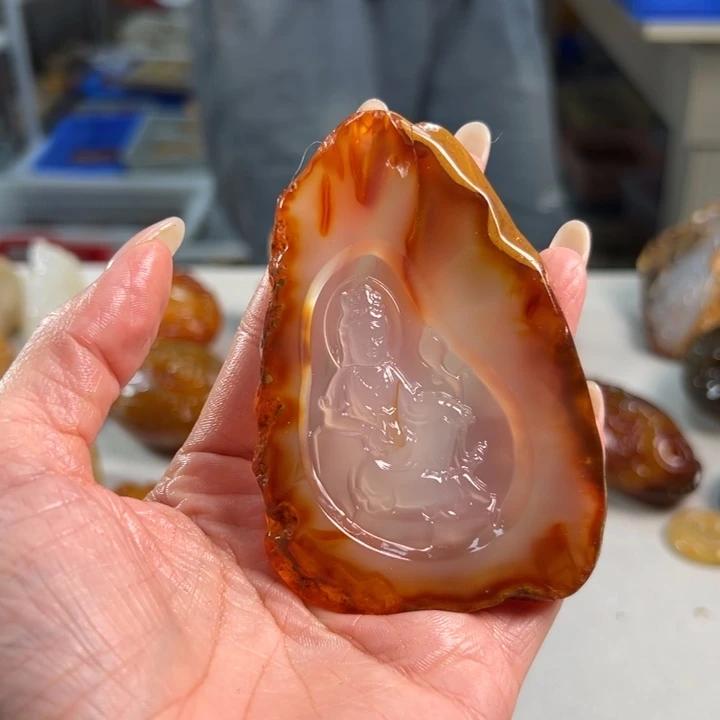 玛瑙/玉髓吊坠(不含链)未镶嵌