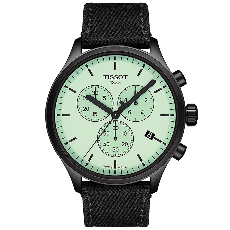 全新未使用 Tissot/天梭 经典男表/表镜45mm/T116.617.37.091.00