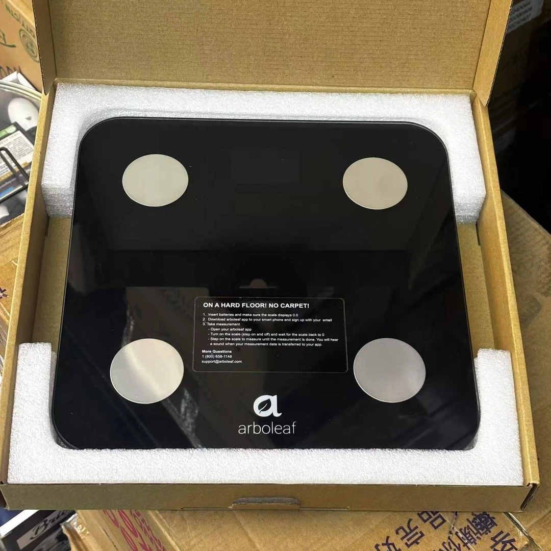 高货 黑白圆标电子秤体质秤