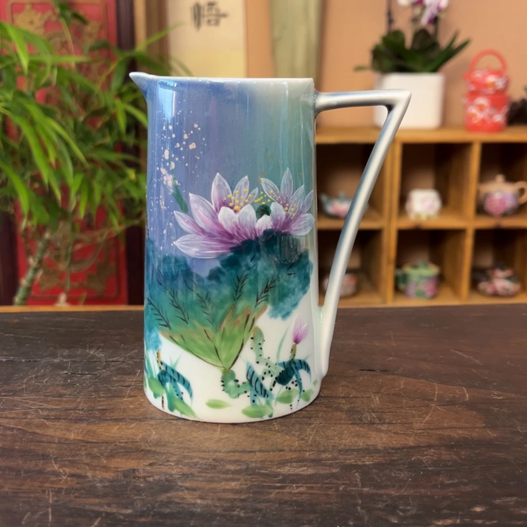 柴烧手工手绘陶瓷