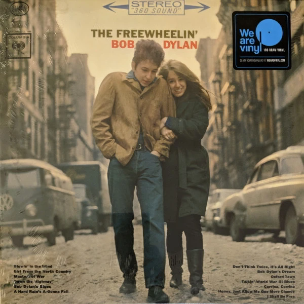 迪伦 Bob Dylan《The Freewheelin' Bob Dylan》全新黑胶唱片LP