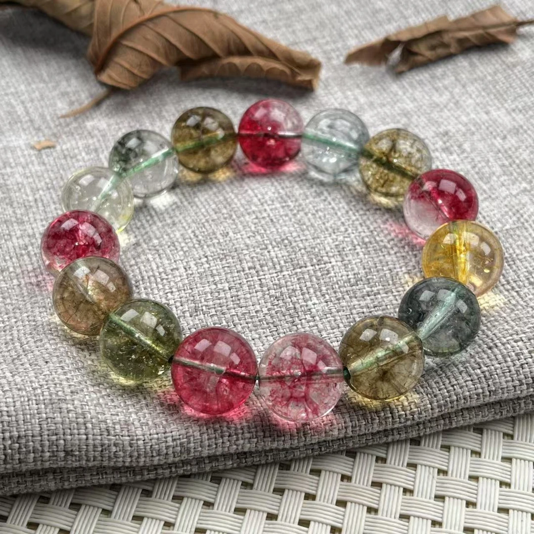 SJ-092号清新大气四季凤羽14mm手链多样性发一件