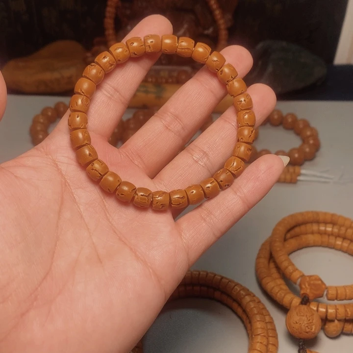 桃核吊坠✎****桃核手串