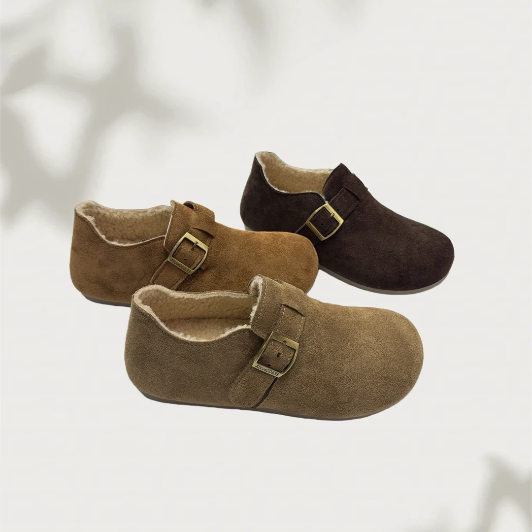 【处理】2025时尚舒适百搭外穿保暖平底休闲鞋（117-1）