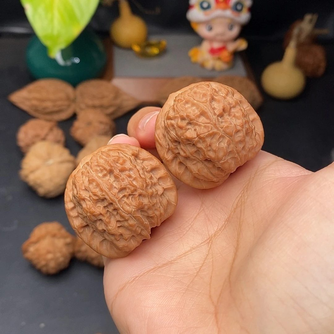 把件文玩核桃倡**善血麒麟全品35.5