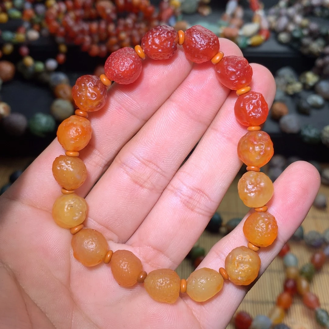 玛瑙/玉髓未镶嵌手链