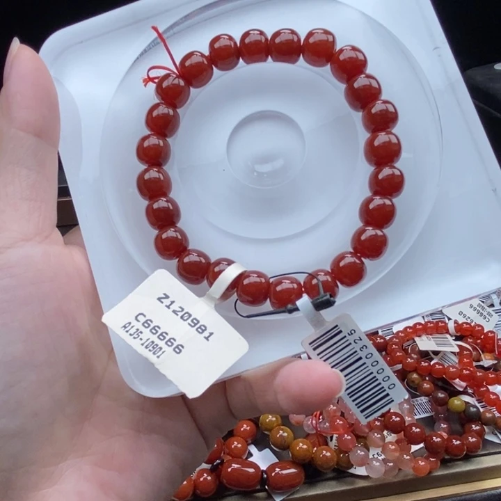 玛瑙/玉髓合金手链9m