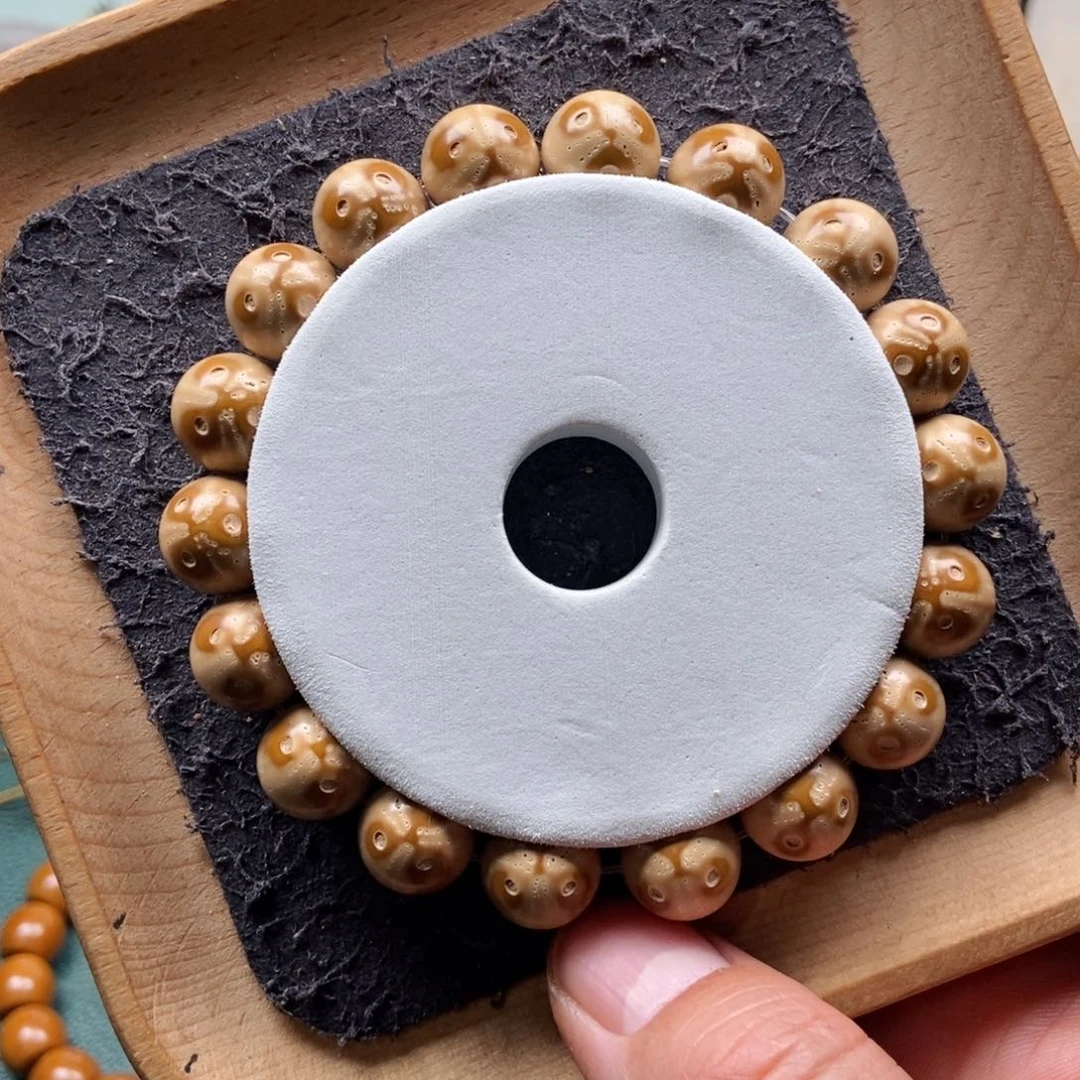 紫金鼠手串12mm精品熊猫