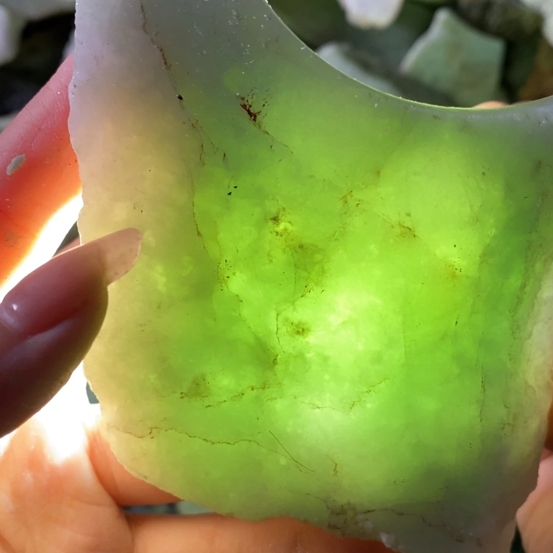 颈饰未镶嵌翡翠天然翡翠