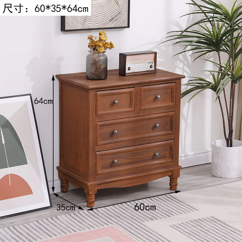 斗柜60*35*64cm床头柜实木收纳柜