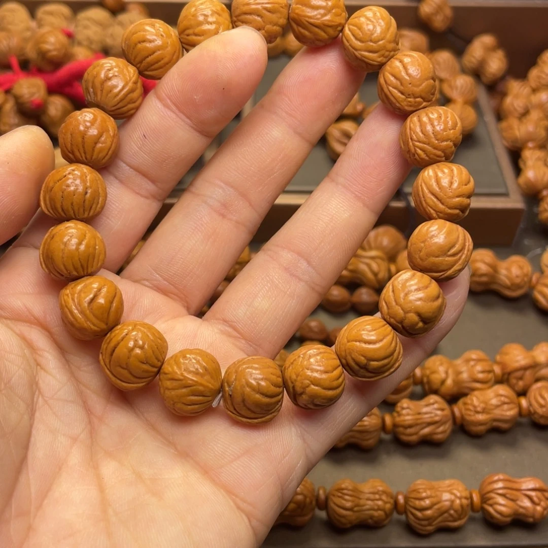 桃核手串龙纹桃核16