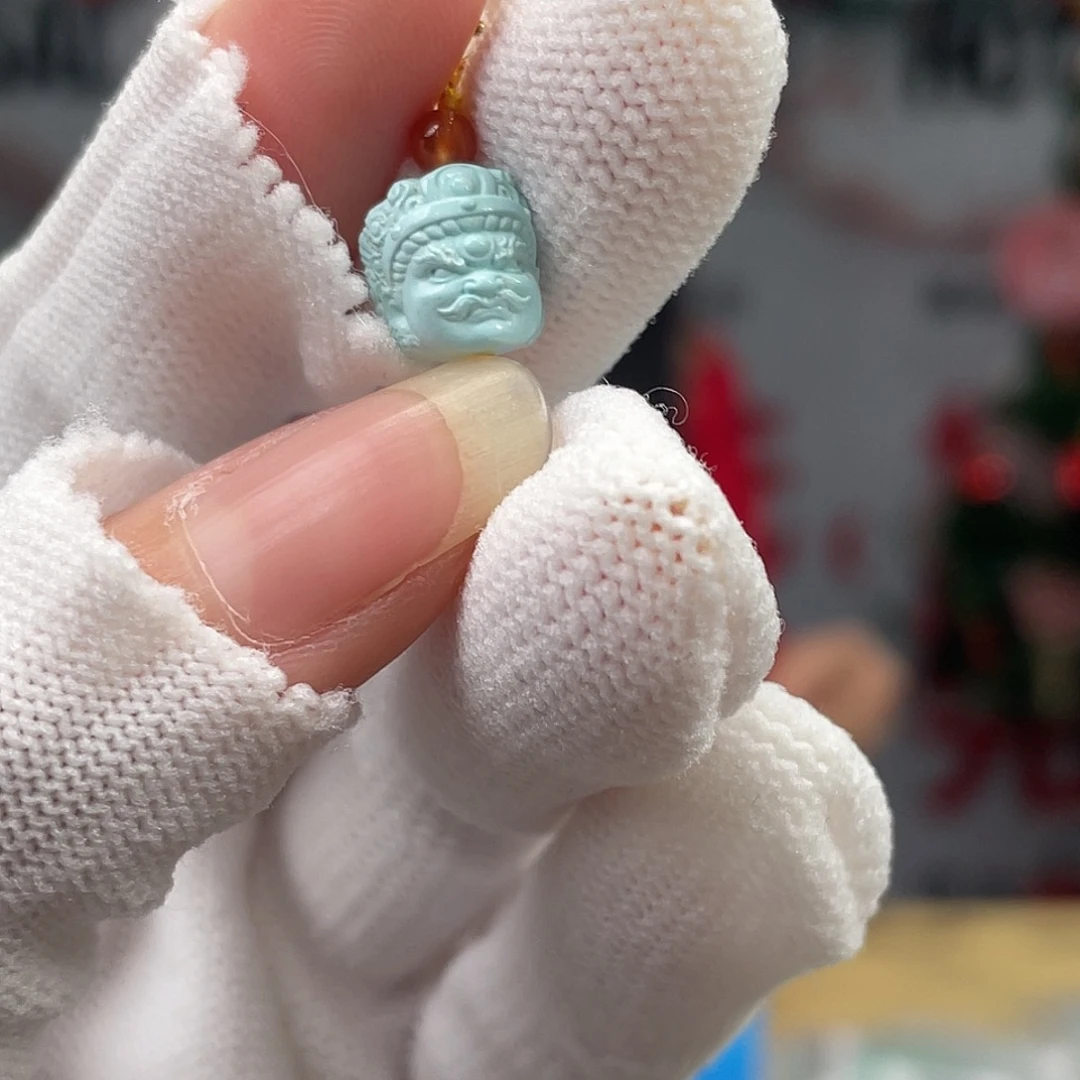 绿松石未镶嵌挂件