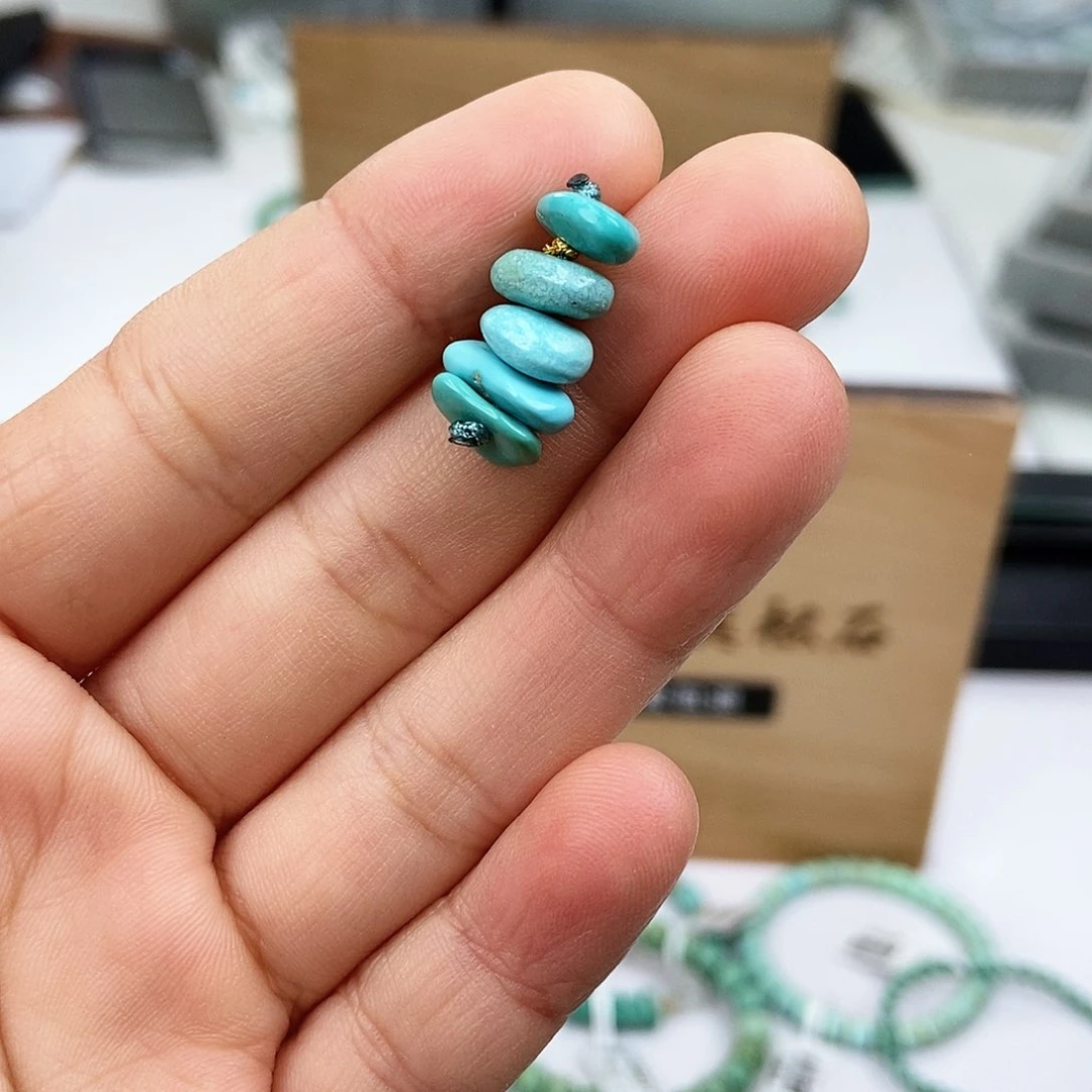 合金绿松石珠宝奇石