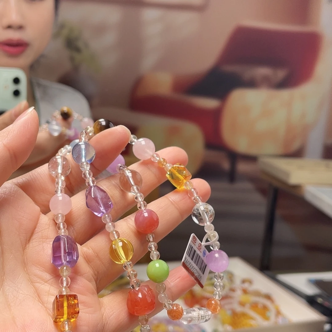 琥珀未镶嵌裸石项链