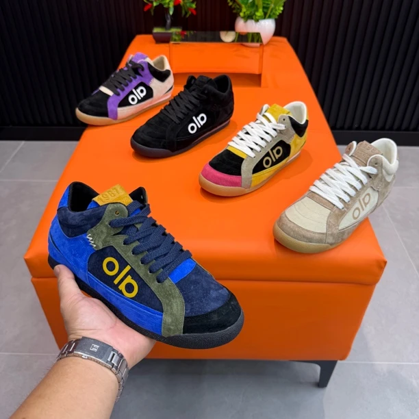 透气阿甘鞋秋季时尚休闲鞋系带时尚低帮拼色秋季软底