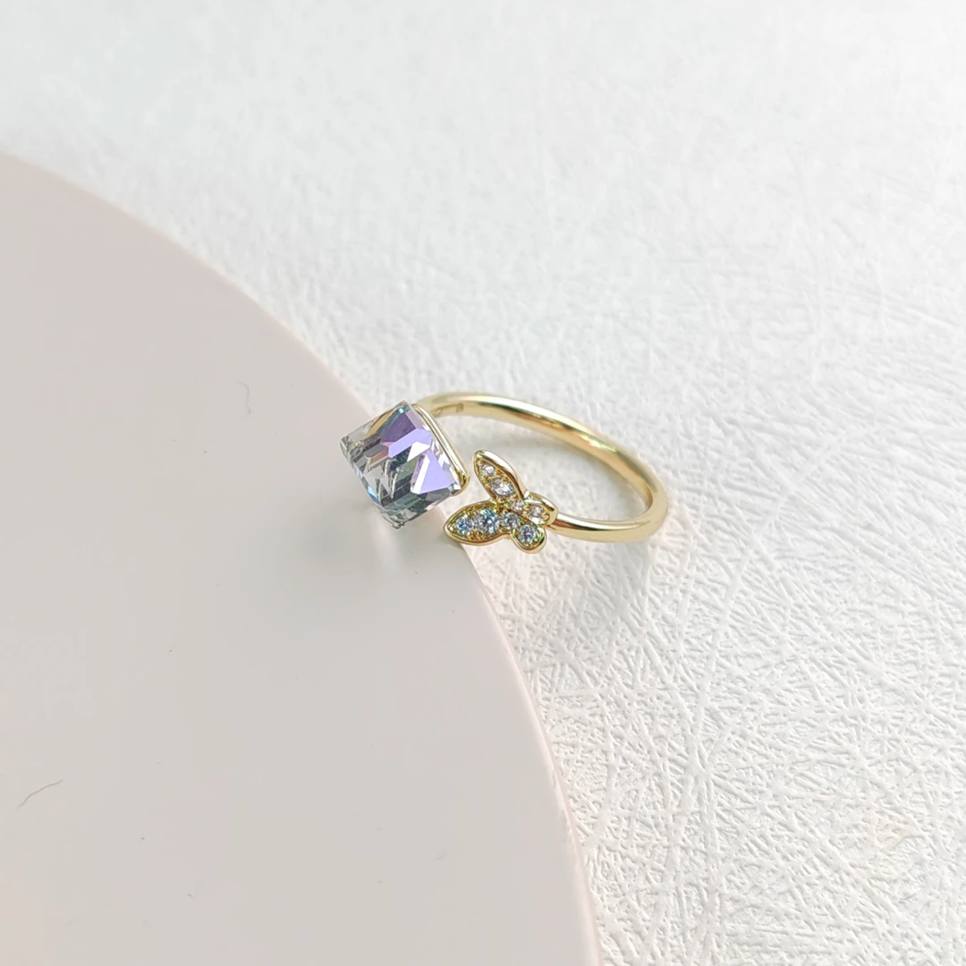 XUPING/旭平首饰 合金仿水晶戒指 新年时尚百搭 GDJ X001028440