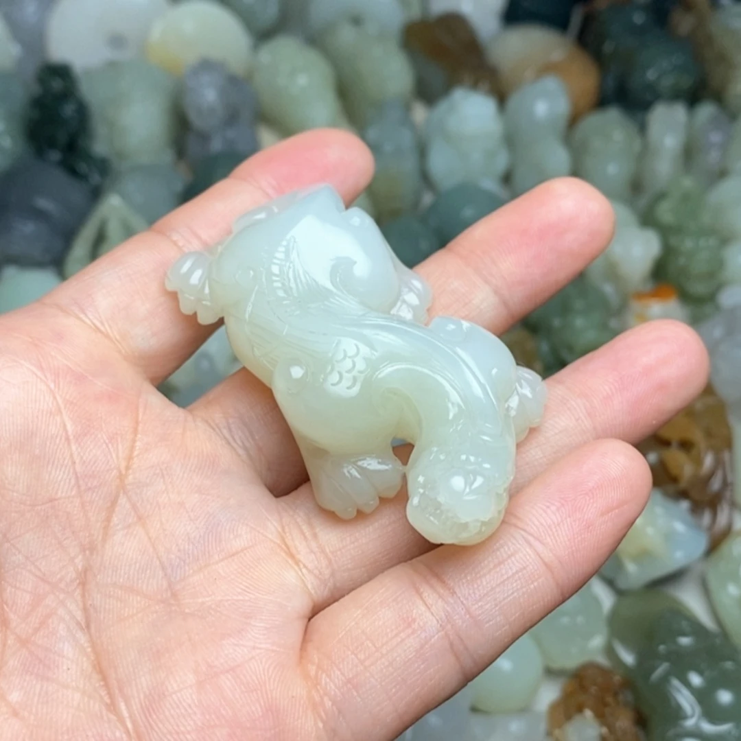 【闪购商品】未镶嵌和田玉挂件訫*秋