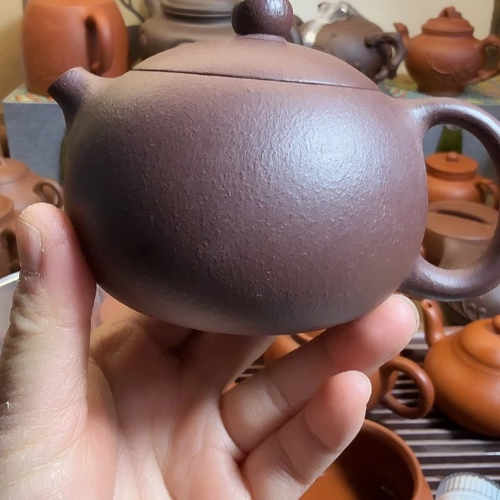 紫砂茶壶全手工天青230cc