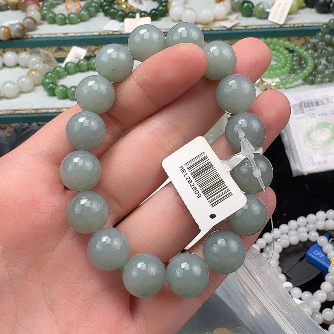 和田玉手串未镶嵌小*