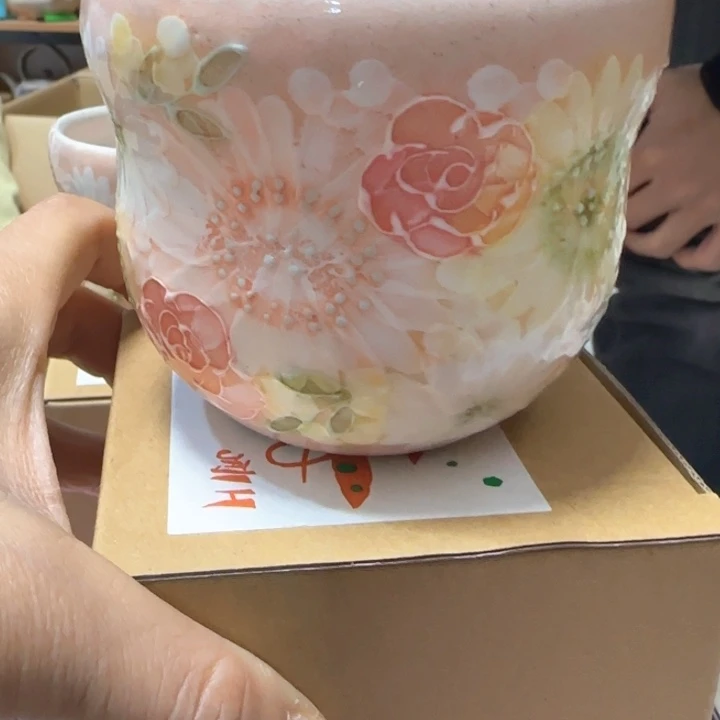 马**?濑户女子工坊大杯子