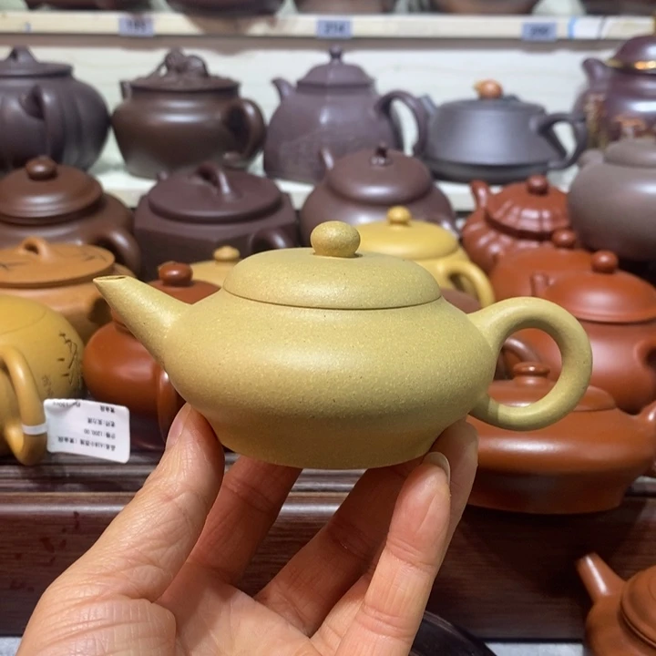 A***灵紫砂茶壶微瑕处理一把