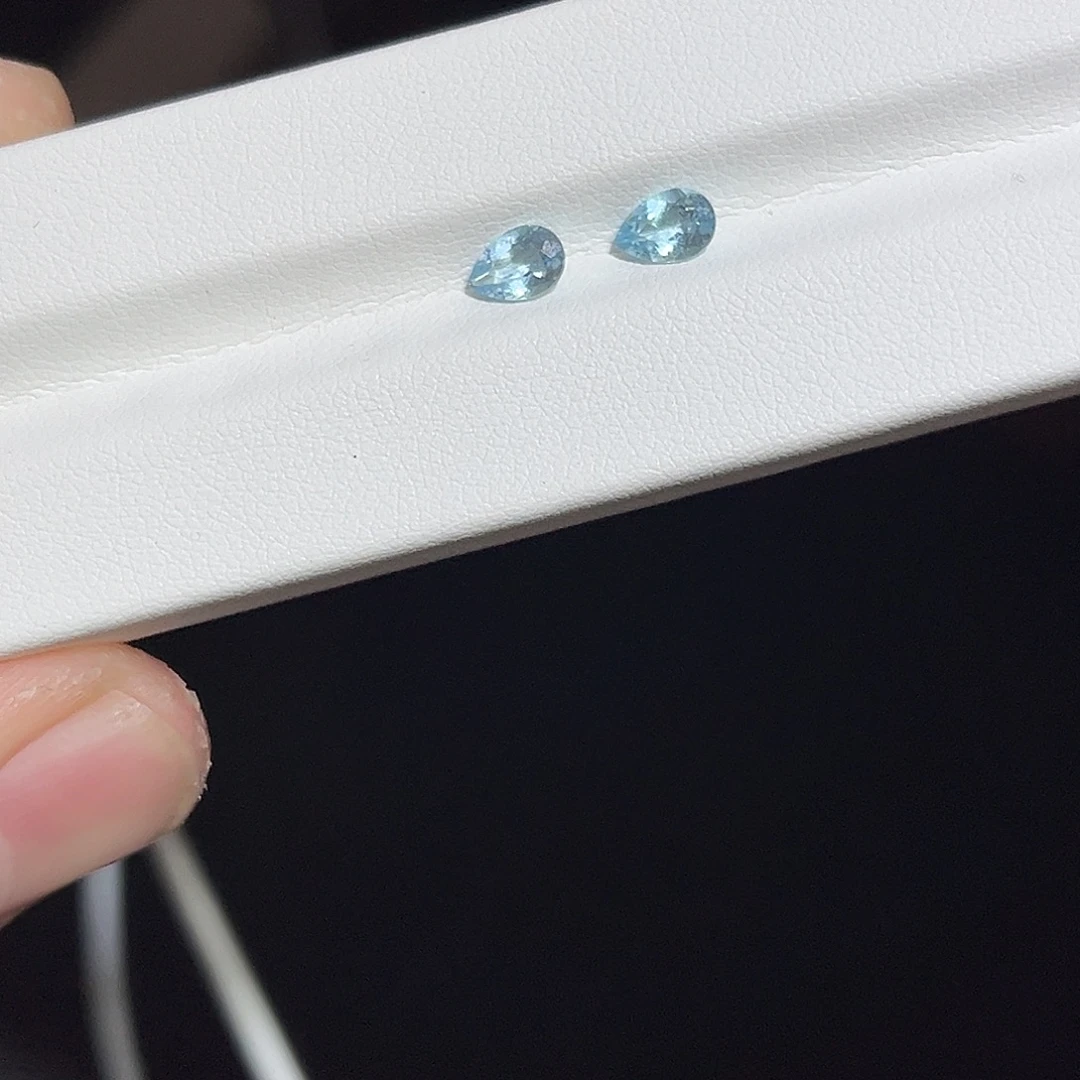 海蓝宝石裸石裸石4x6圣玛利亚