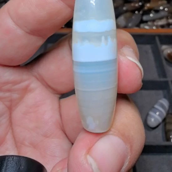 玛瑙/玉髓裸珠_ HEIMORI 天然天珠