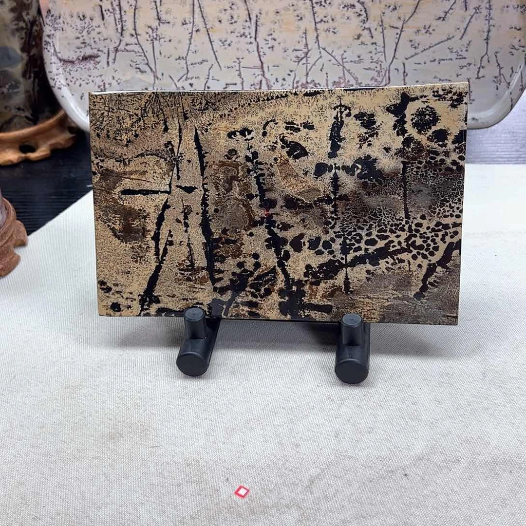 广西石广西天然国画石