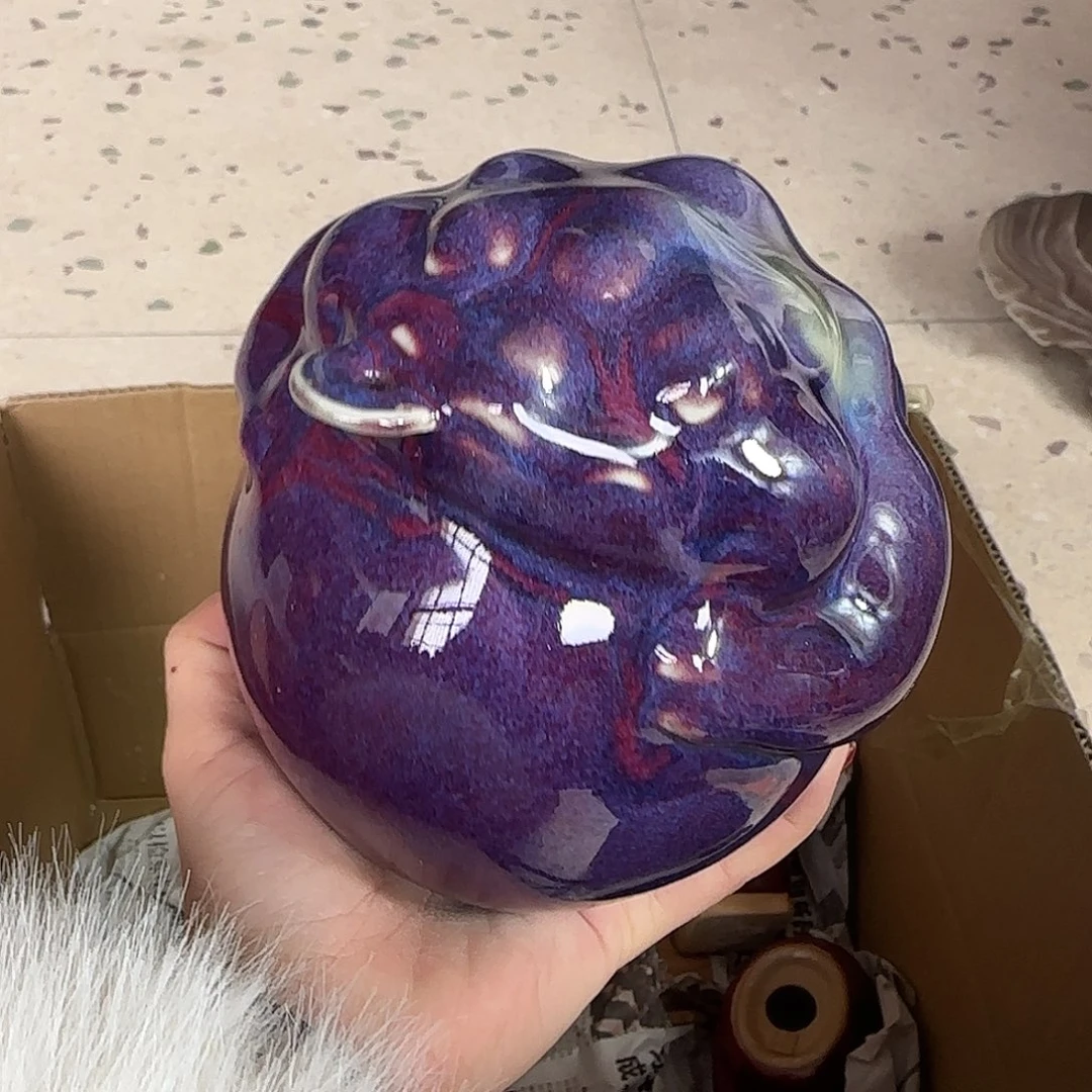 陶摆件郑家钧窑摆件