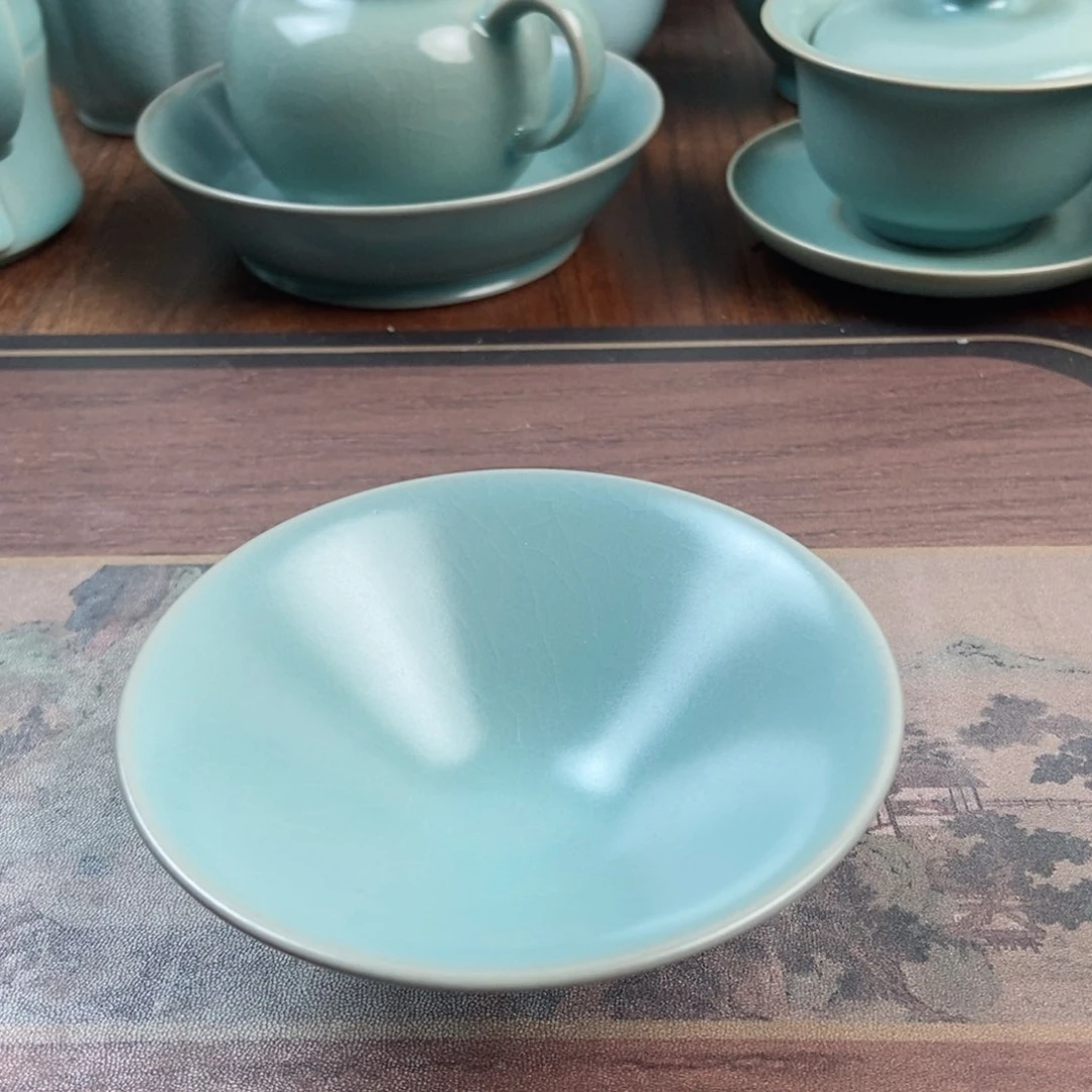 摆件瓷原产地原矿汝瓷～茶器