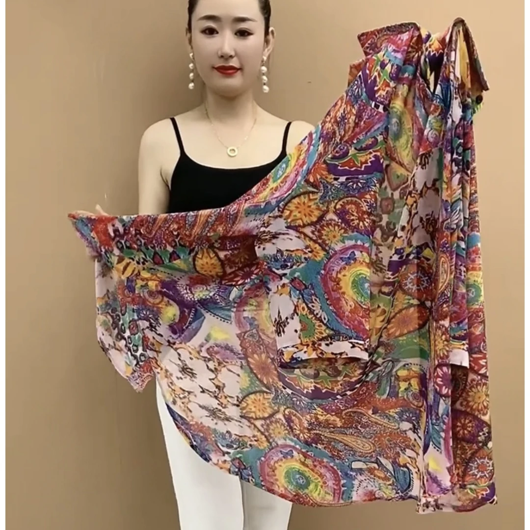 2025夏季百搭大码宽松妈妈款七分袖气质衬衫衬衣外搭时尚洋气薄款