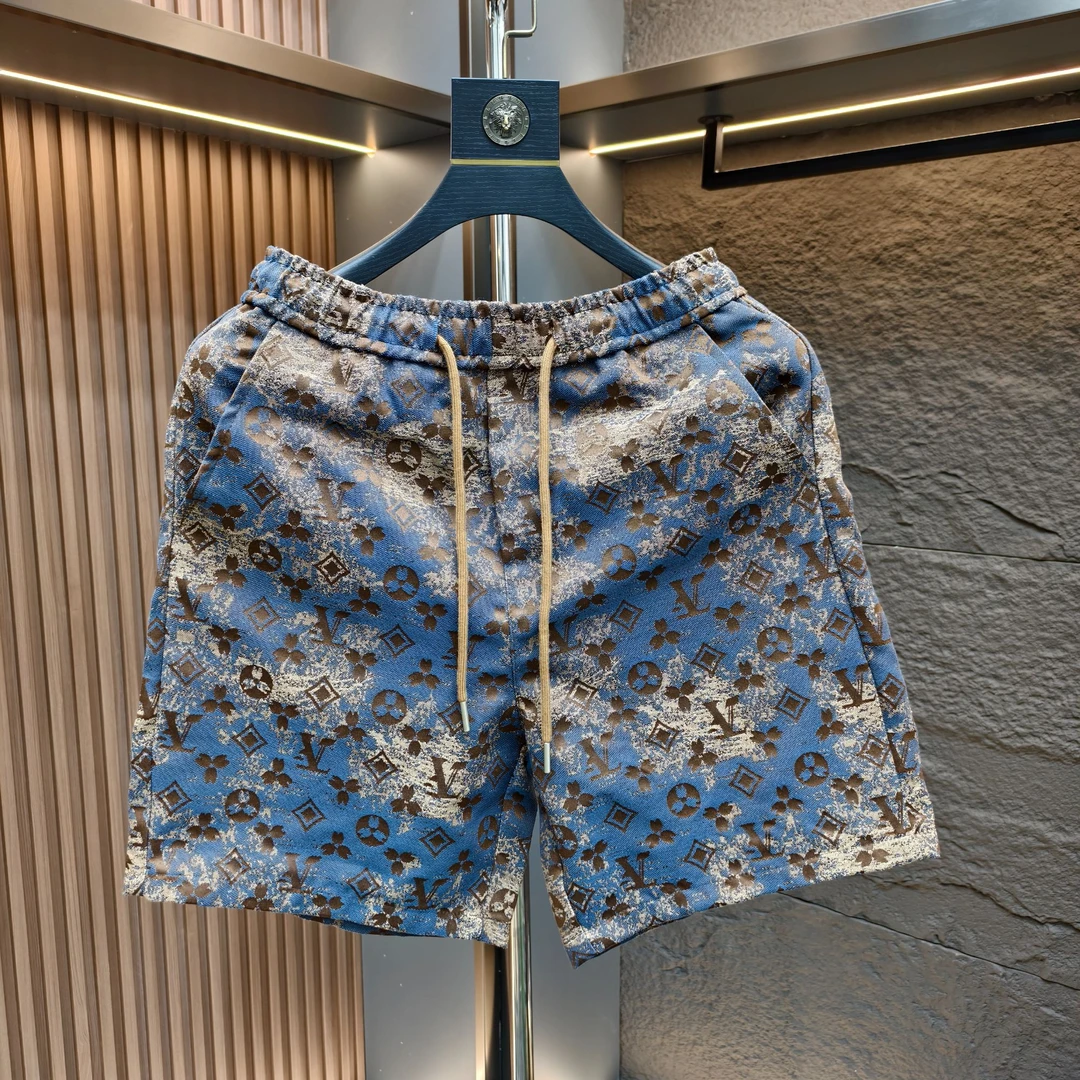 欧货新款时尚高级感短裤夏季男士外穿运动宽松休闲五分裤帅气百搭