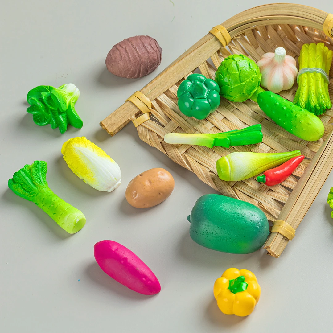 【实色蔬菜】大号微观DIY创意摆件网红