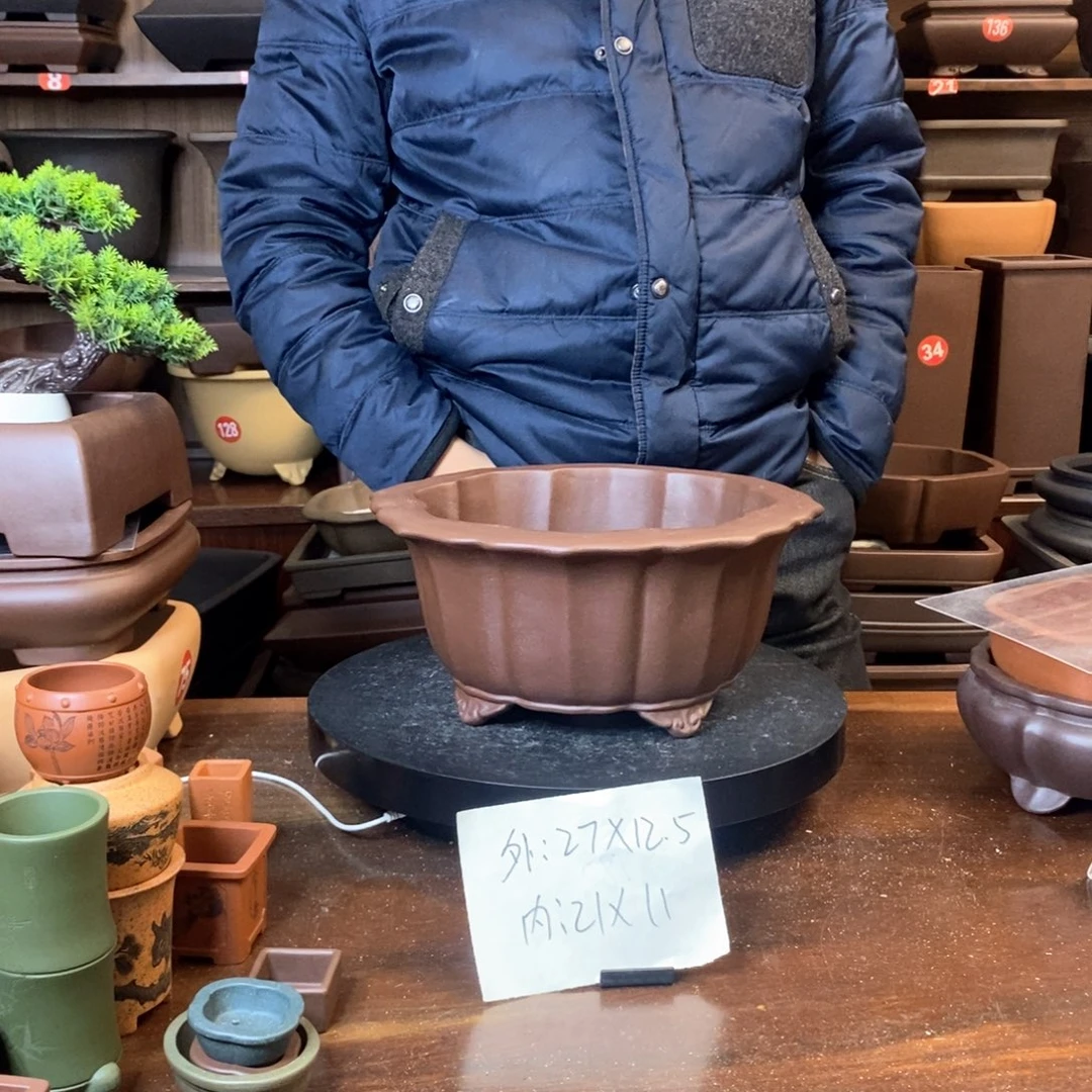 紫砂花盆紫砂花盆