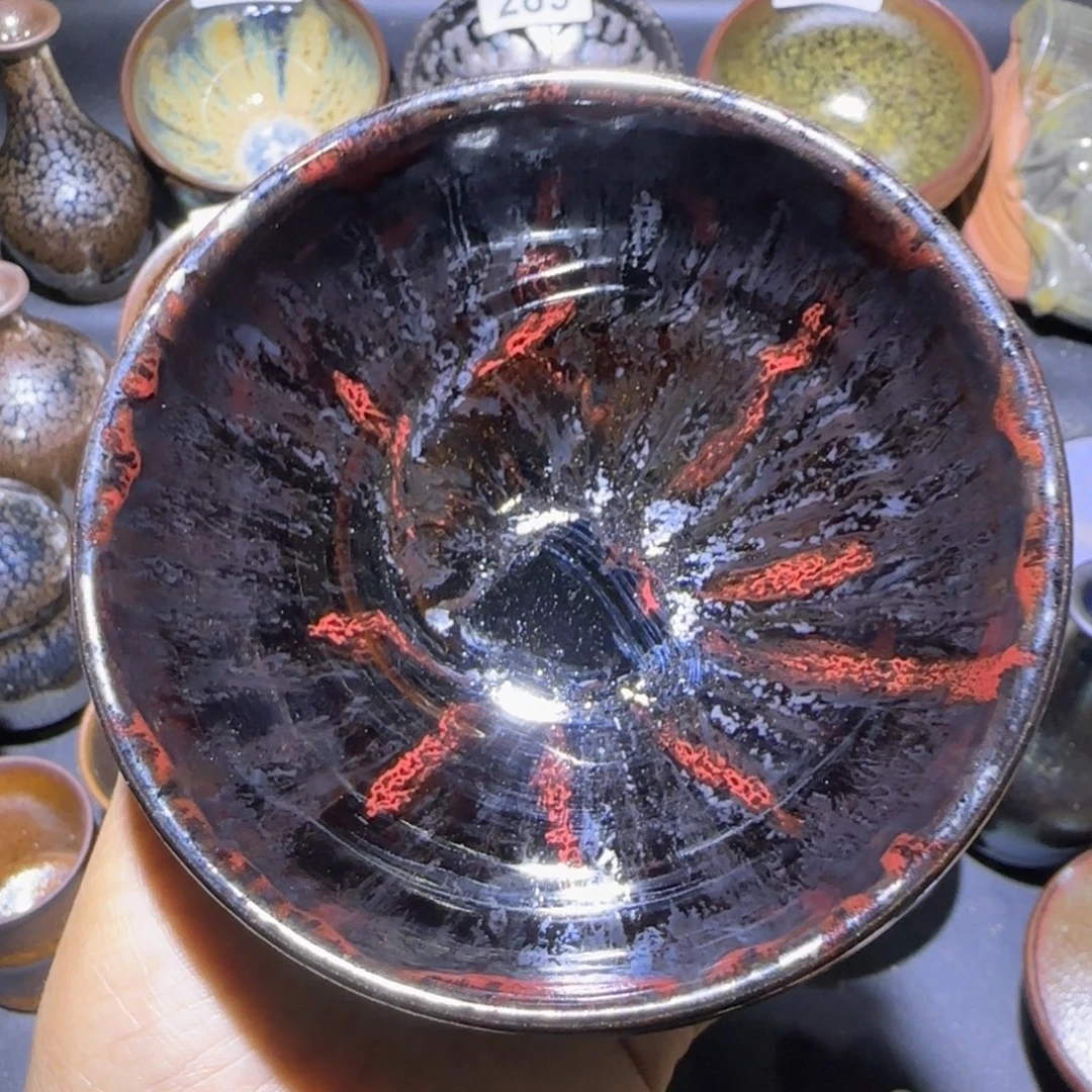 茶盏福建盏茶器螺旋