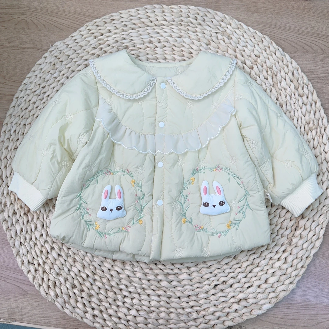 C25733米小西秋冬女宝小棉衣
