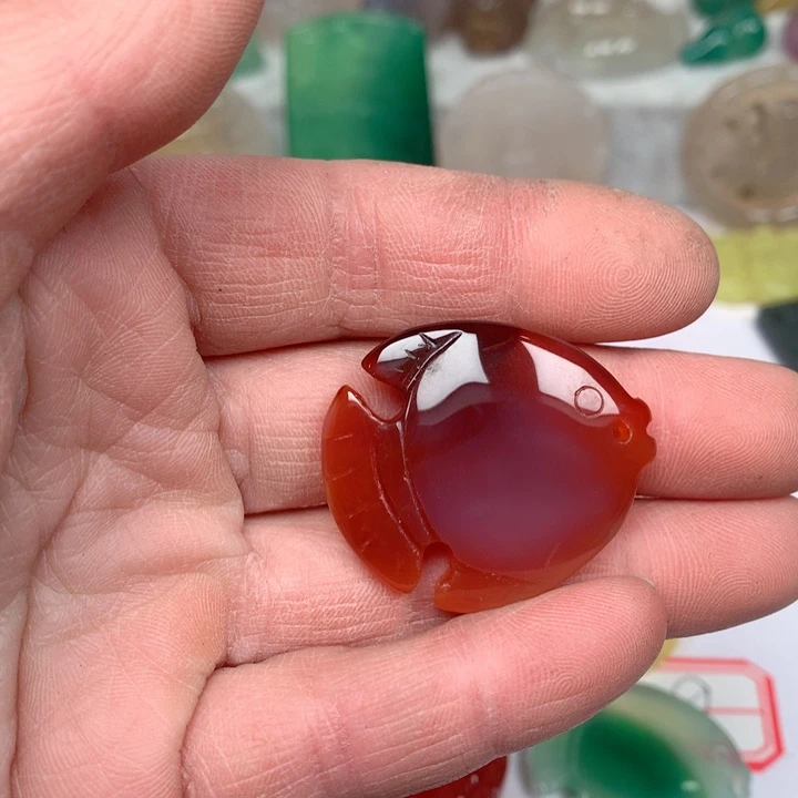 玛瑙/玉髓颈饰未镶嵌我***+